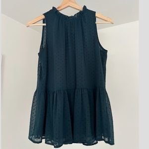 LOFT Women's Teal Blouse